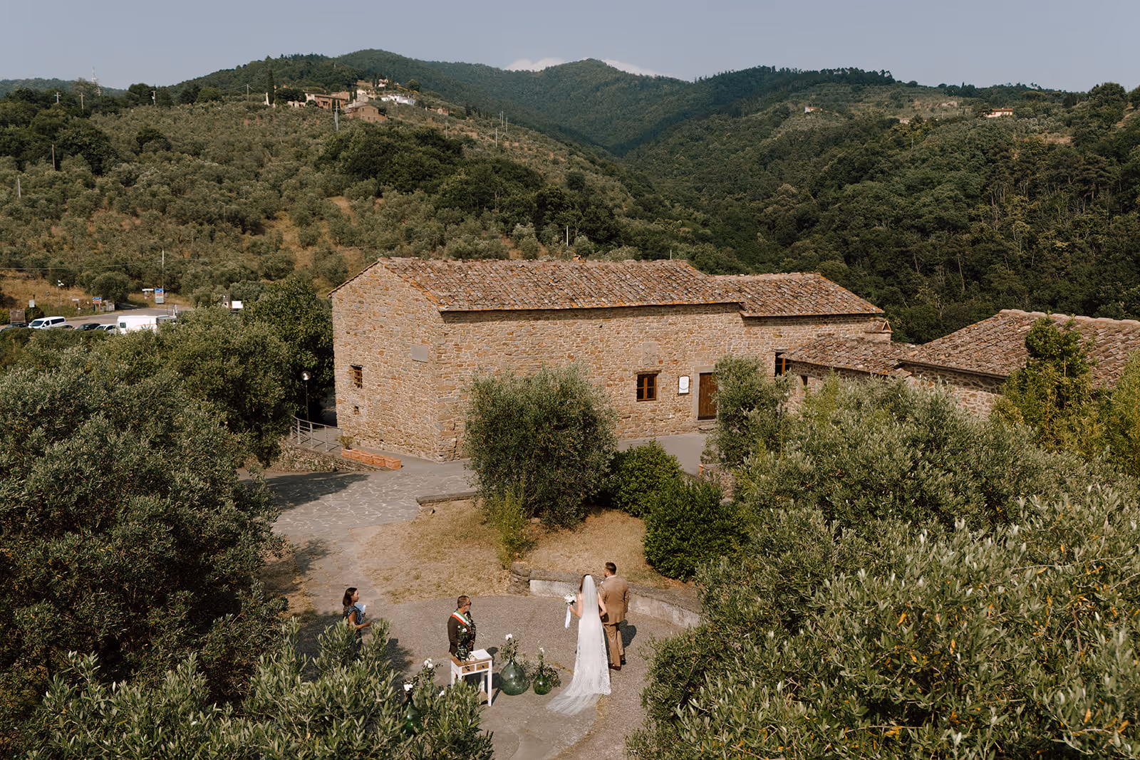 Toskania Renesansowy dom