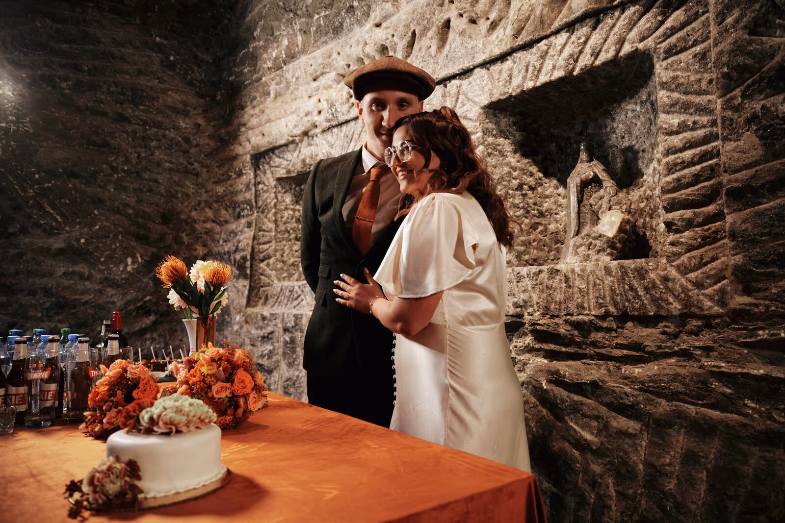 Ślub w Polsce. Kopalnia Soli w Wieliczce. Zdjęcie nr. 154