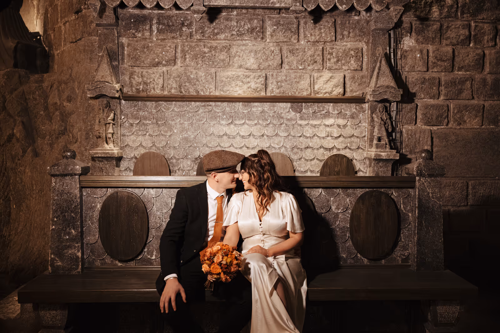 Ślub w Polsce. Kopalnia Soli w Wieliczce. Zdjęcie nr. 191