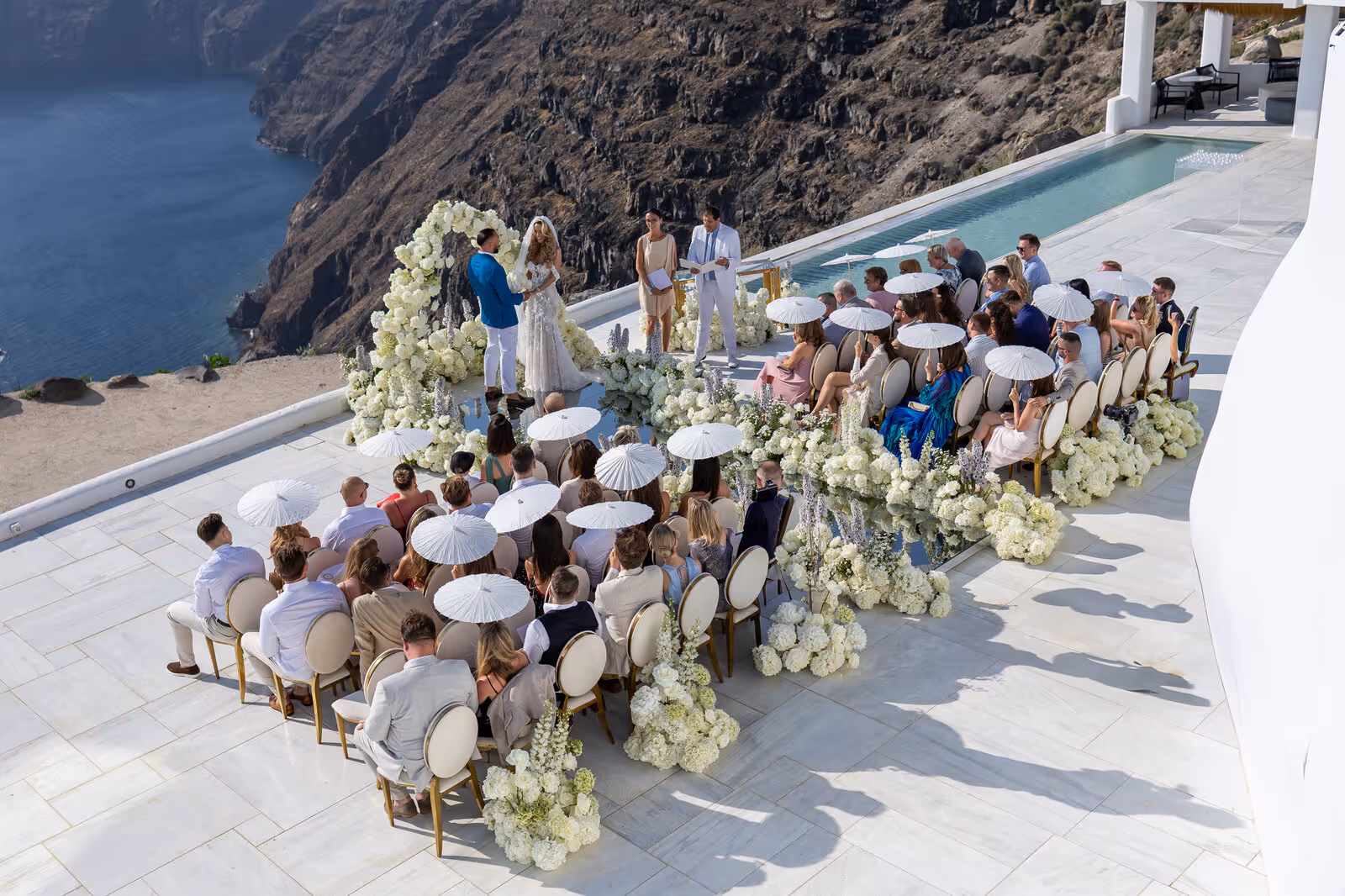 Ślub w Grecji. Santorini. Zdjęcie nr. 103