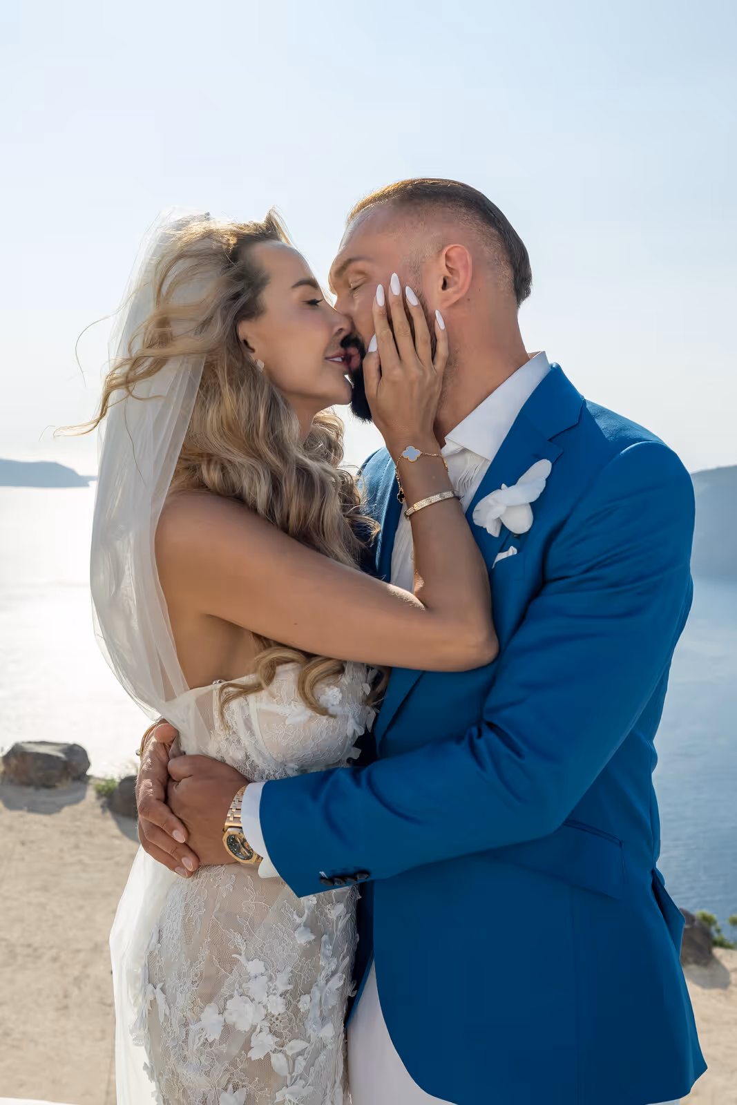 Ślub w Grecji. Santorini. Zdjęcie nr. 131