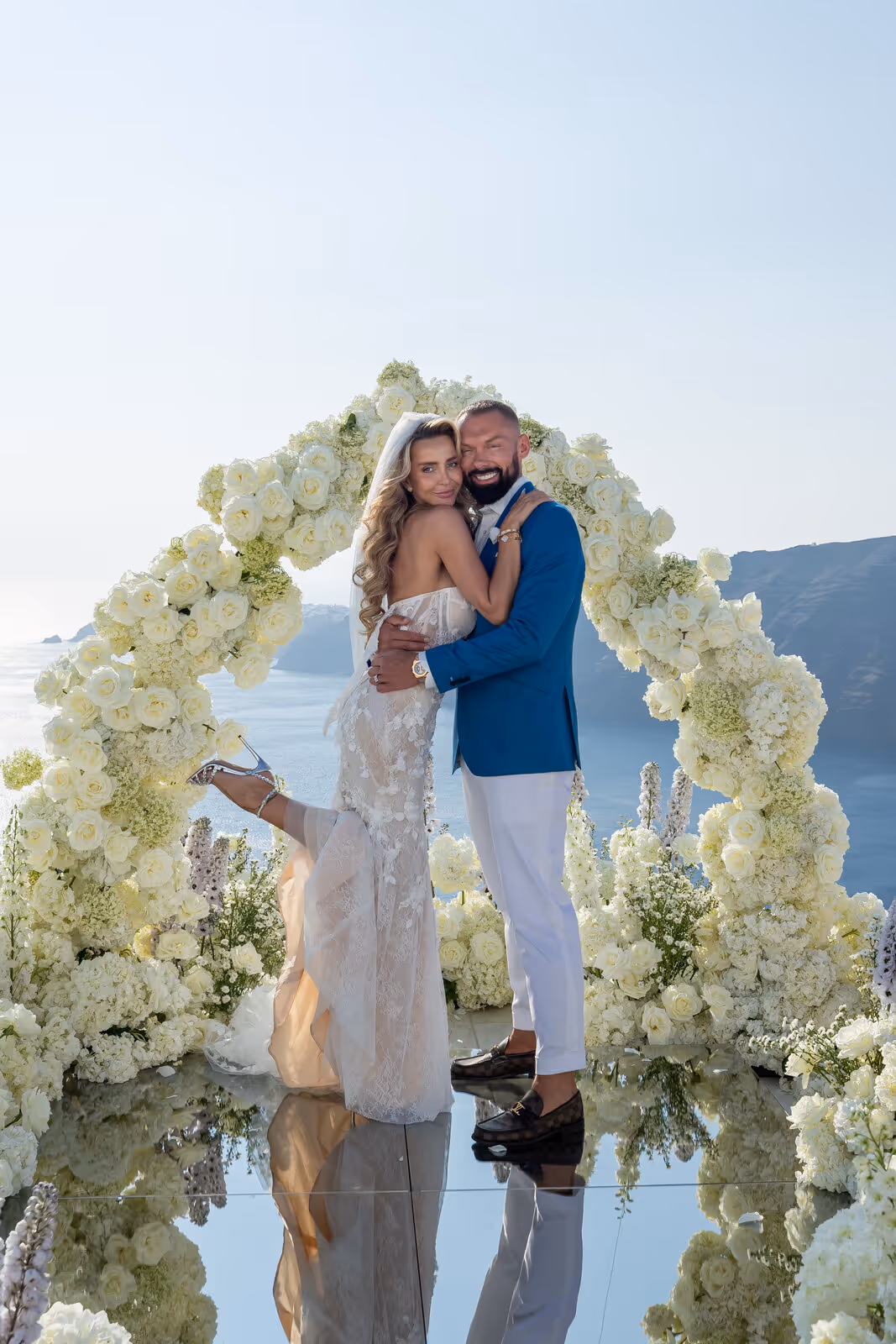 Ślub w Grecji. Santorini. Zdjęcie nr. 135