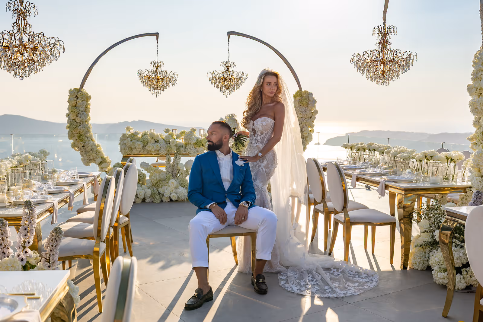 Ślub w Grecji. Santorini. Zdjęcie nr. 153