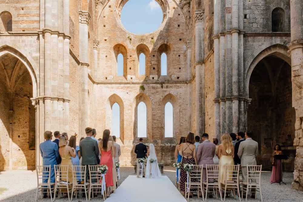 Toskania Ruiny dawnego opactwa