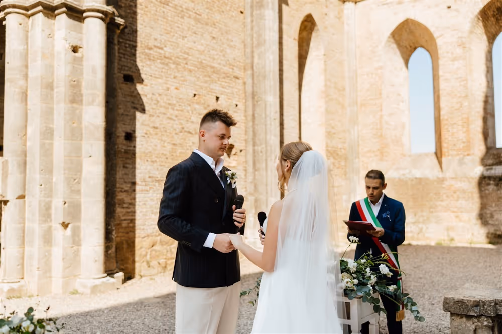 Toskania Ruiny dawnego opactwa