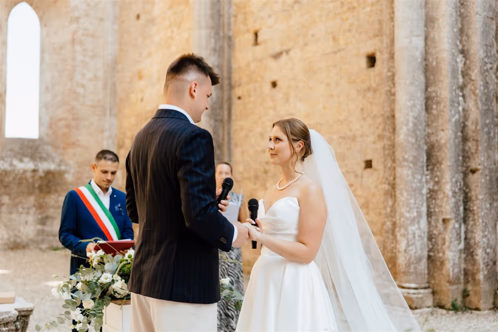 Toskania Ruiny dawnego opactwa