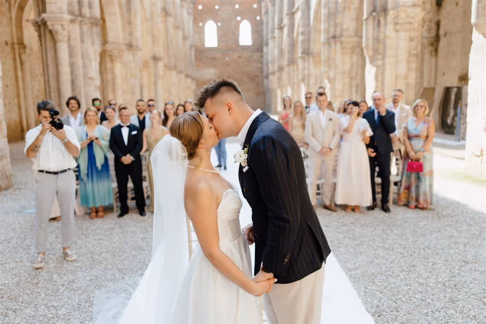 Toskania Ruiny dawnego opactwa