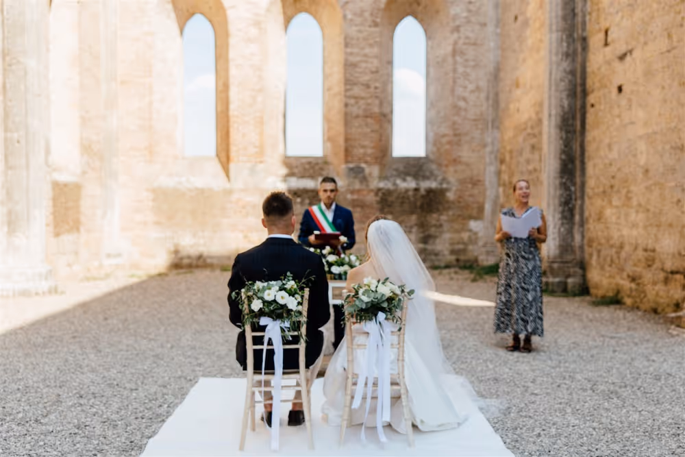 Toskania Ruiny dawnego opactwa