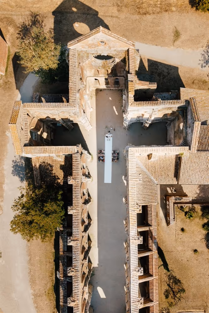 Toskania Ruiny dawnego opactwa