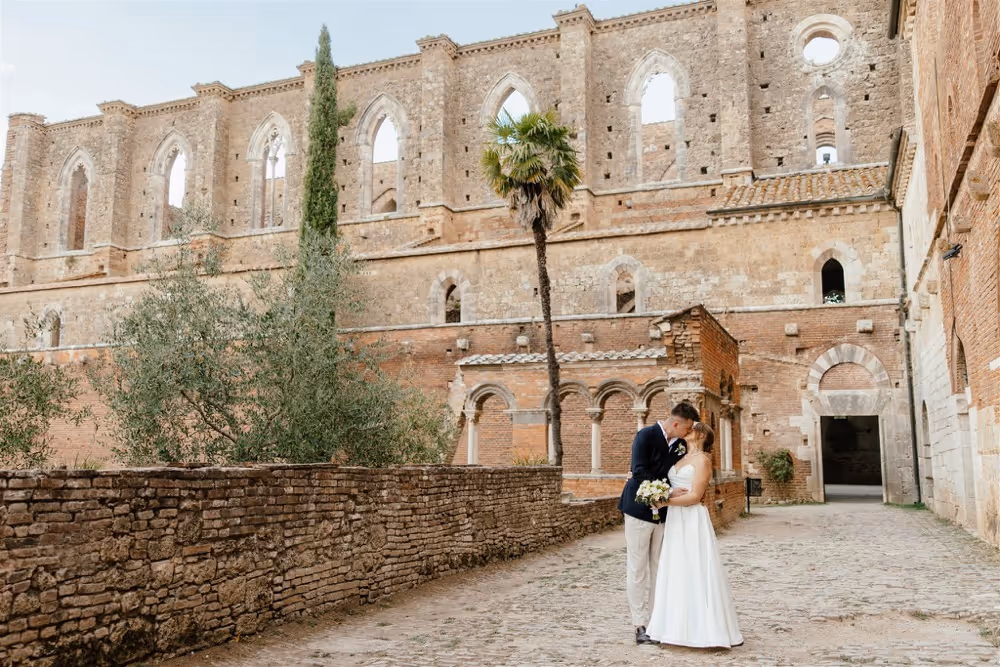 Toskania Ruiny dawnego opactwa