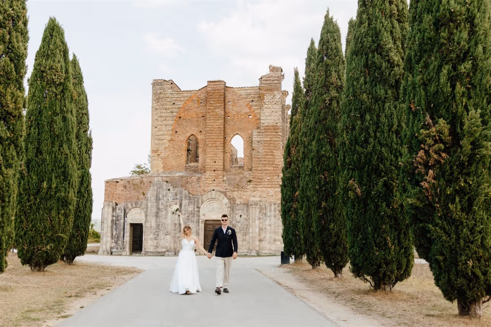 Toskania Ruiny dawnego opactwa