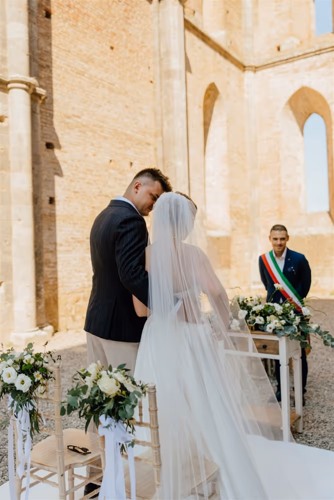 Toskania Ruiny dawnego opactwa