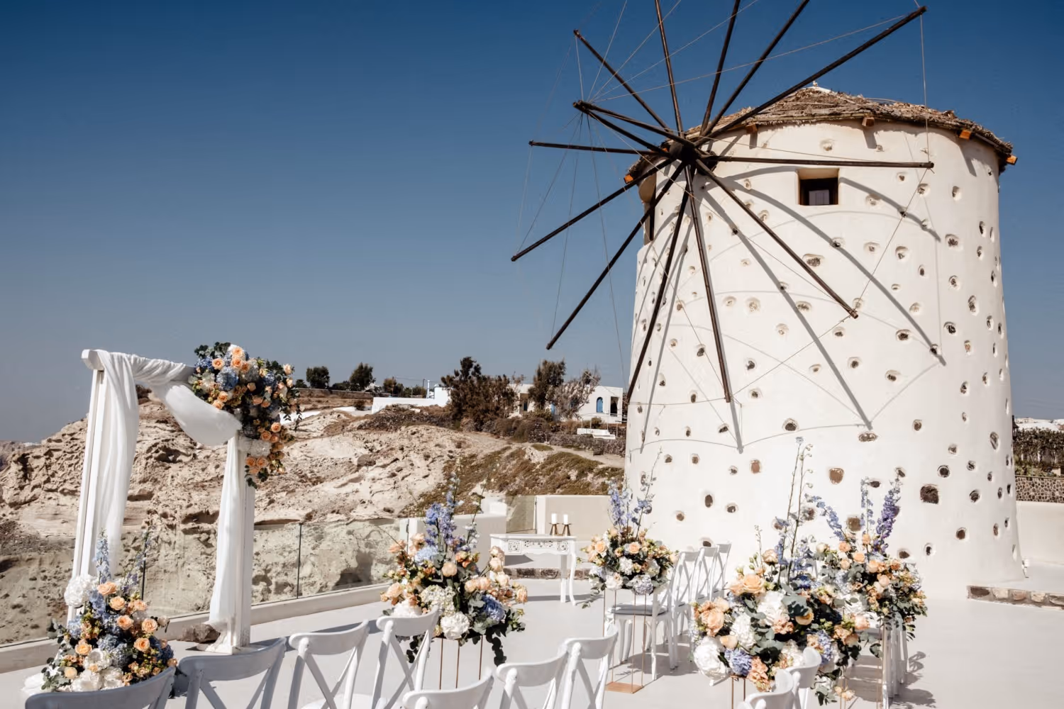 Santorini Taras numer 8