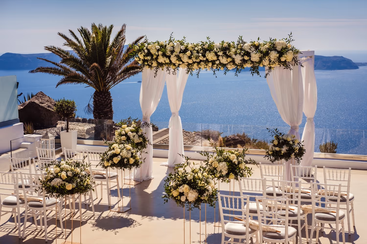 Santorini Taras numer 4