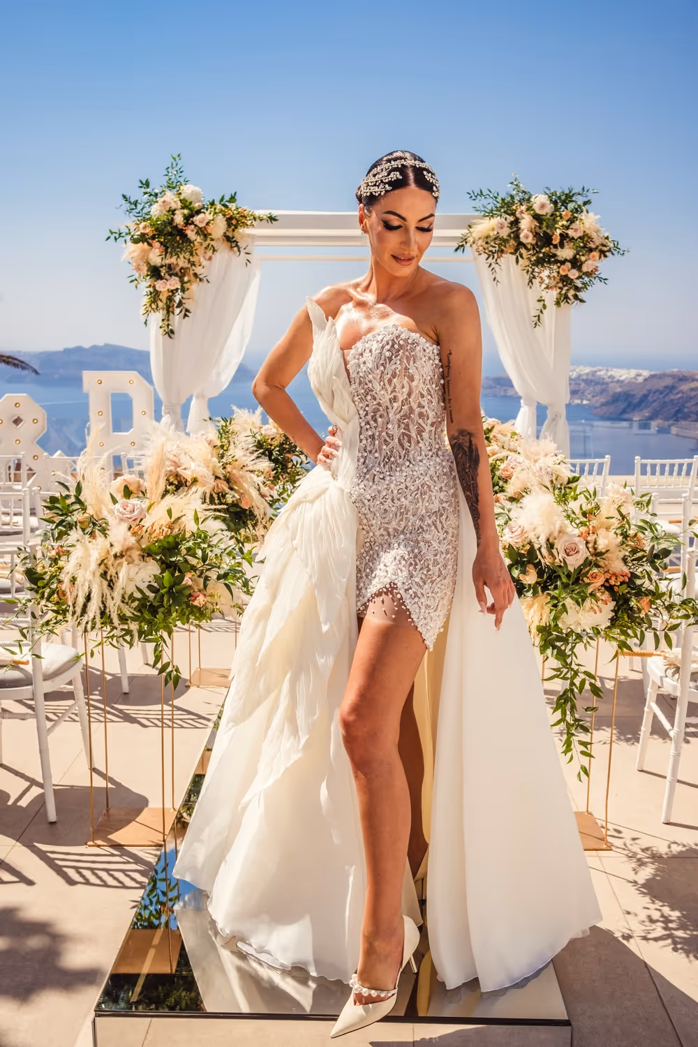 Santorini Taras numer 4