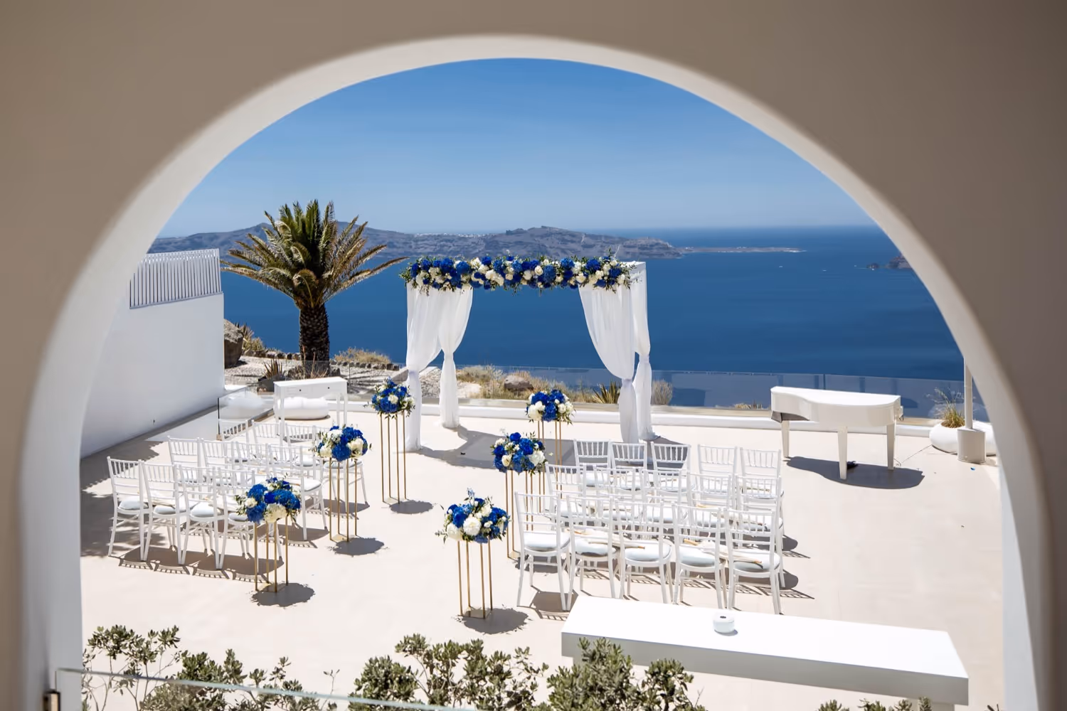 Santorini Taras numer 4