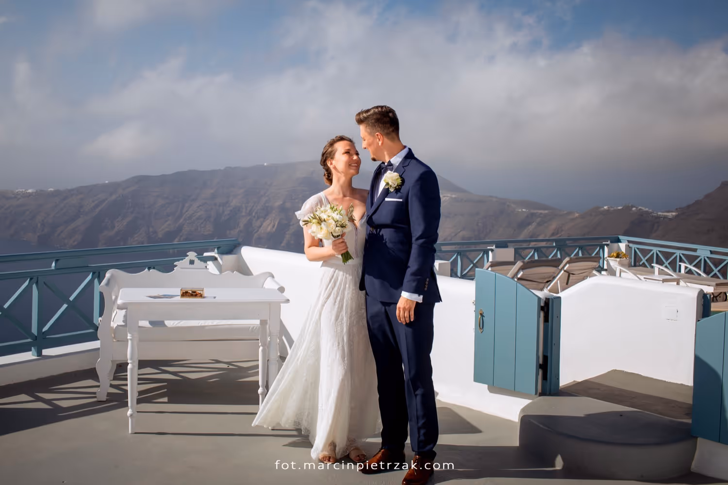 Santorini Taras numer 7