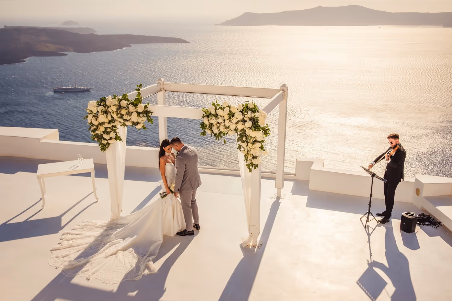 Santorini Taras numer 6