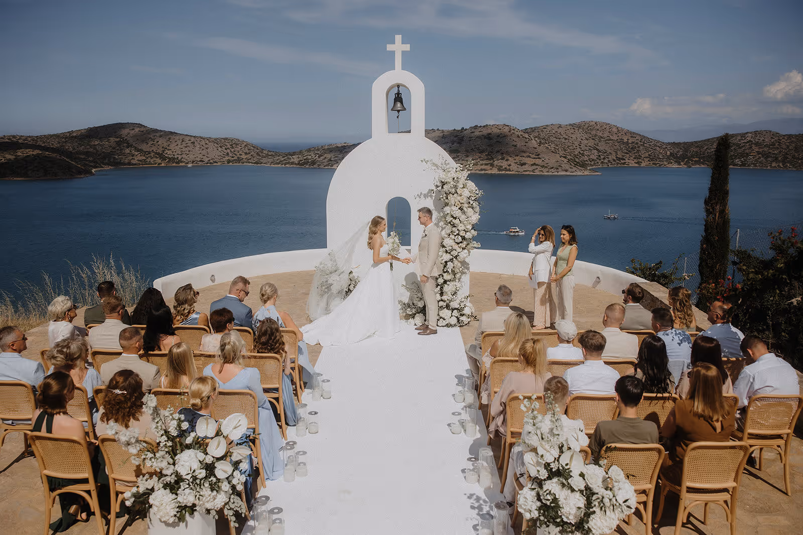 Ślub w Grecji - Kreta. Villa Elounda. Zdjęcie nr. 2