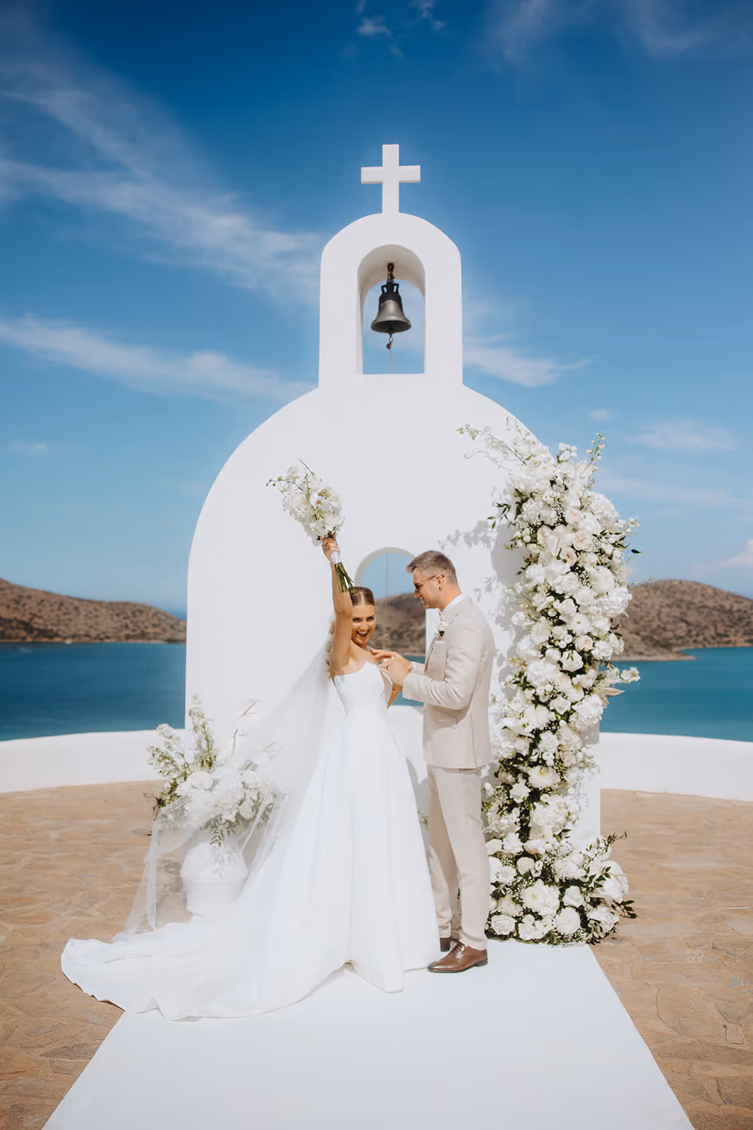 Ślub w Grecji - Kreta. Villa Elounda. Zdjęcie nr. 8