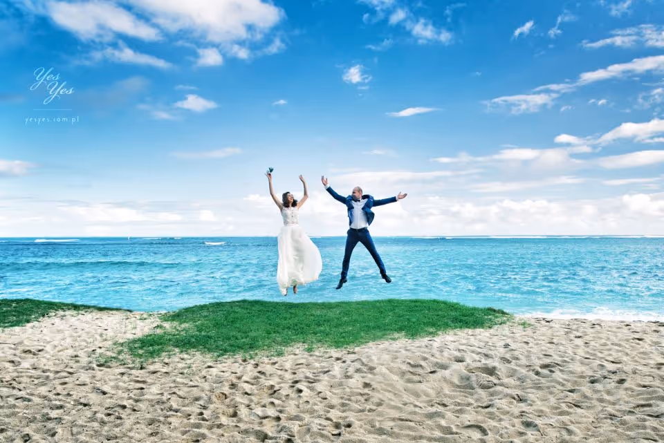 Mauritius Ceremonia na piaszczystej plaży lub w hotelu