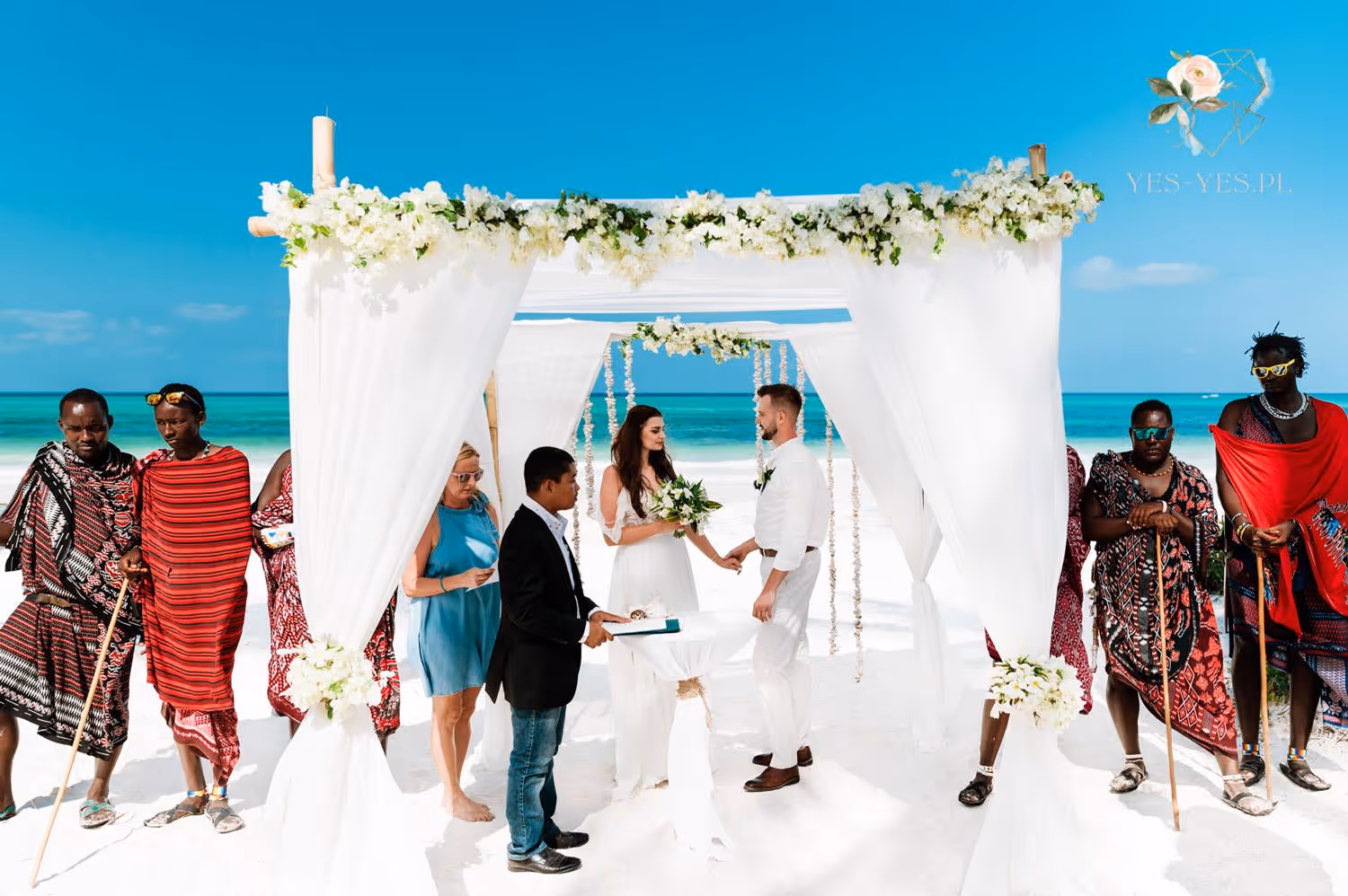 Zanzibar Ślub cywilny na plaży