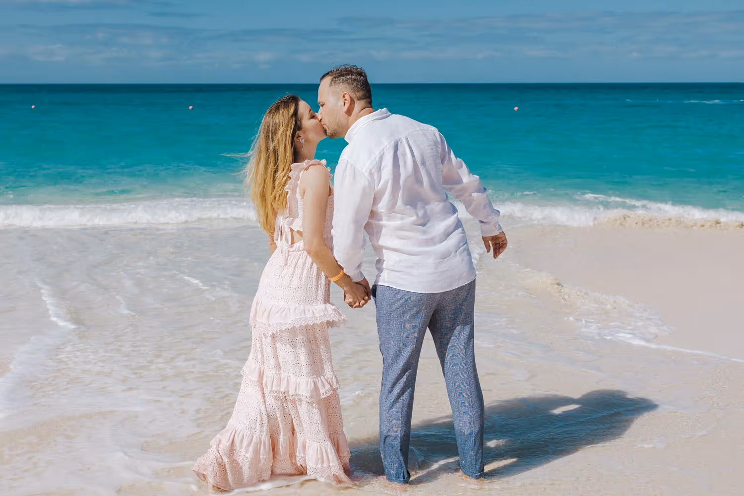 Wyspy Bahama Ślub na piaszczystej plaży