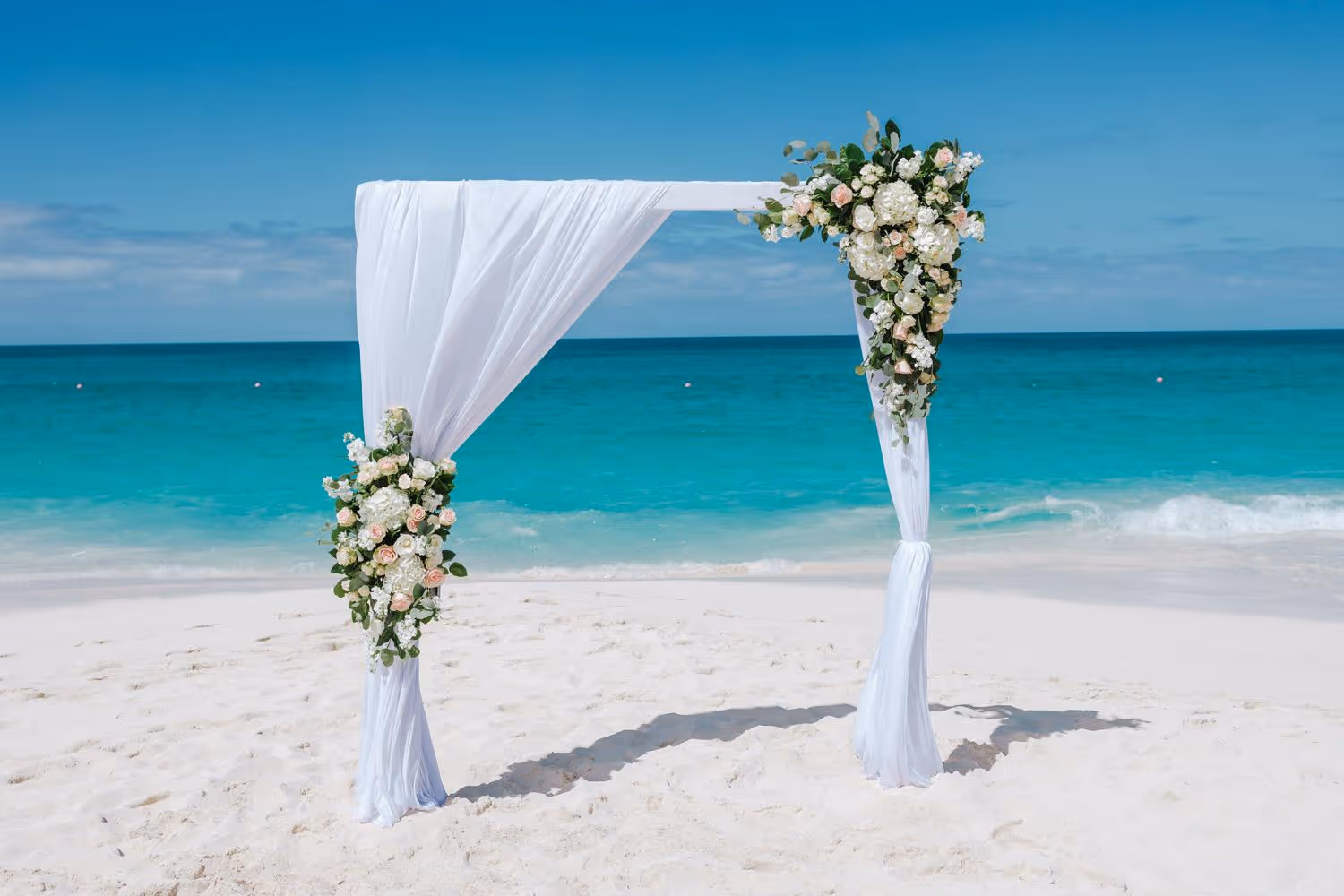 Wyspy Bahama Ślub na piaszczystej plaży