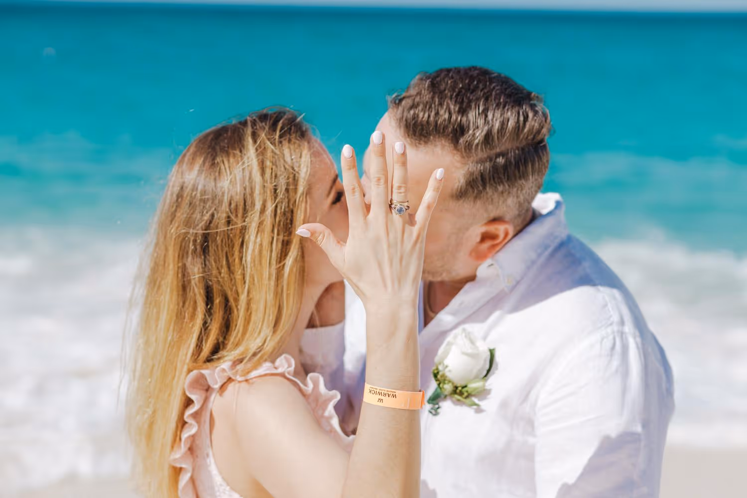 Wyspy Bahama Ślub na piaszczystej plaży