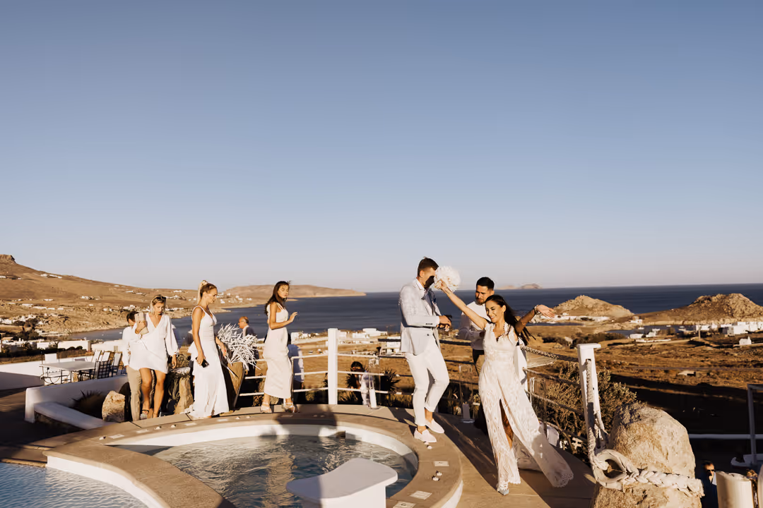 Ślub w Grecji - Mykonos Zdjęcie nr. 35