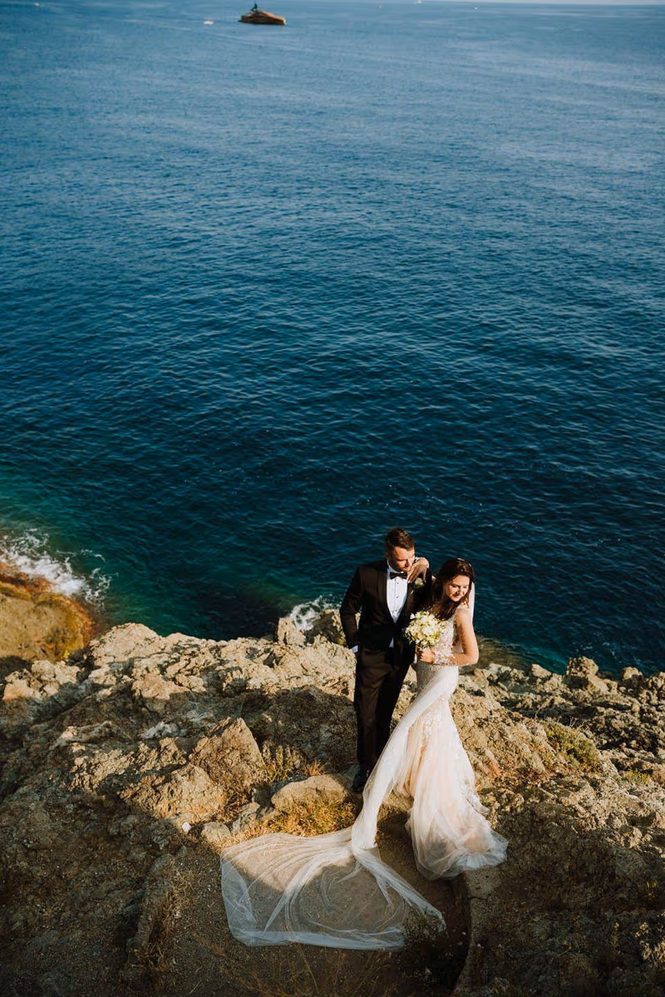 Liguria Kościółek z otwartymi krużgankami - Bonassola