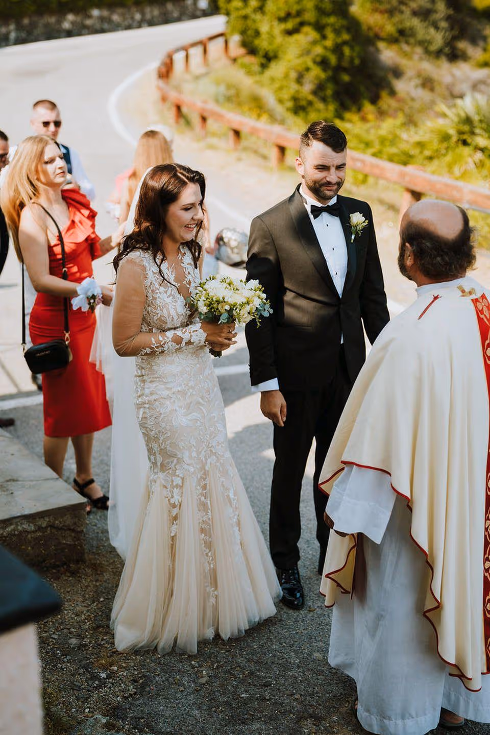 Liguria Kościółek z otwartymi krużgankami - Bonassola