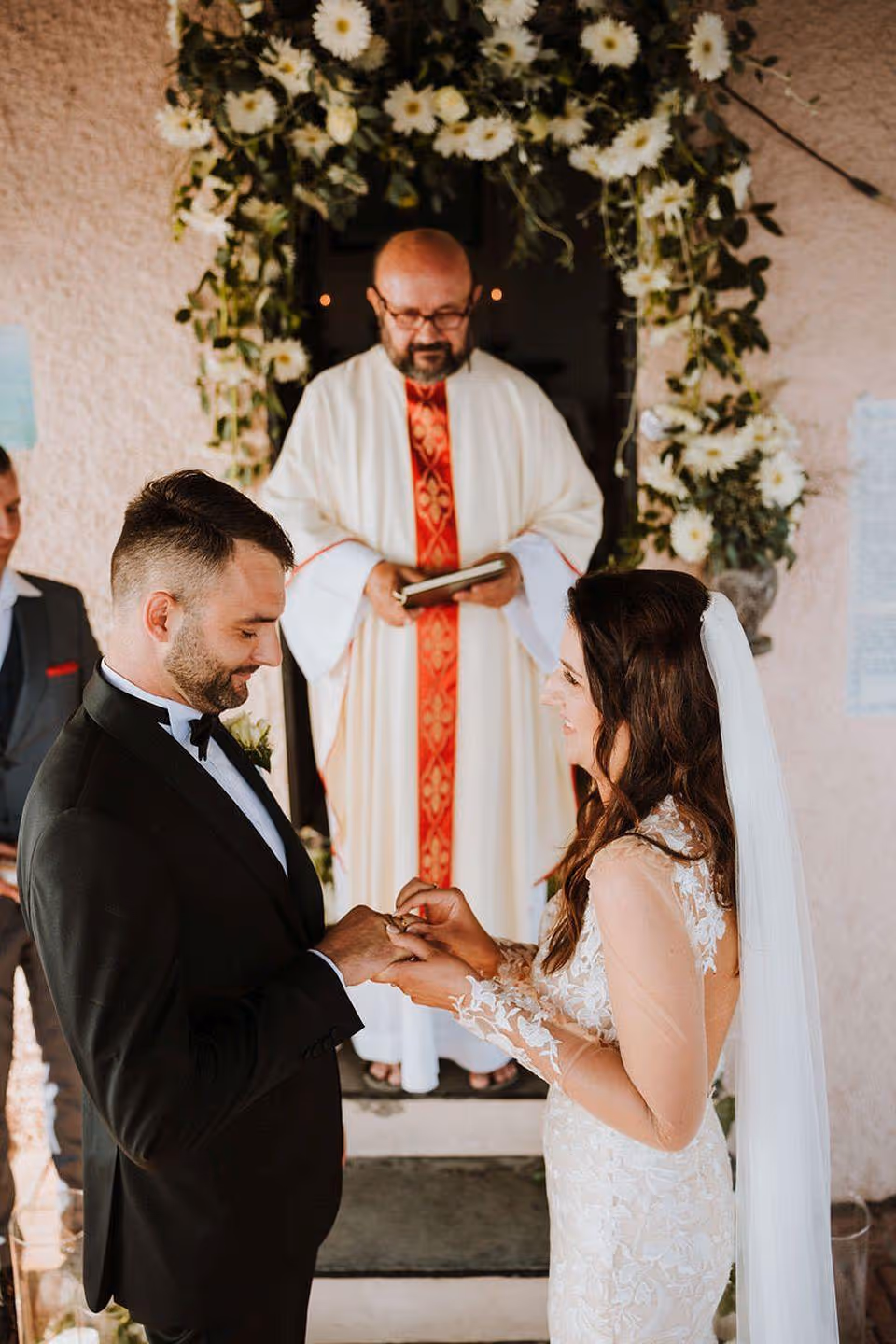 Liguria Kościółek z otwartymi krużgankami - Bonassola