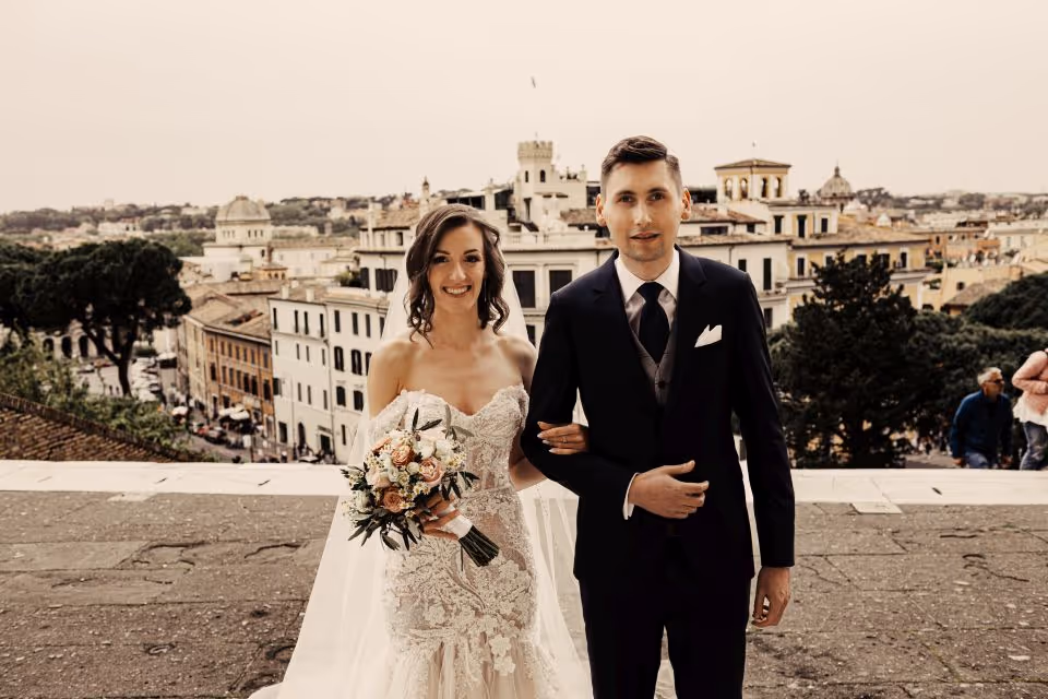 Ślub we Włoszech - Rzym. Zdjęcie nr. 10