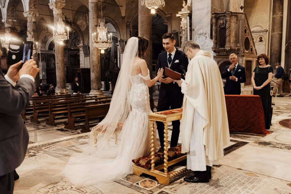 Ślub we Włoszech - Rzym. Zdjęcie nr. 19