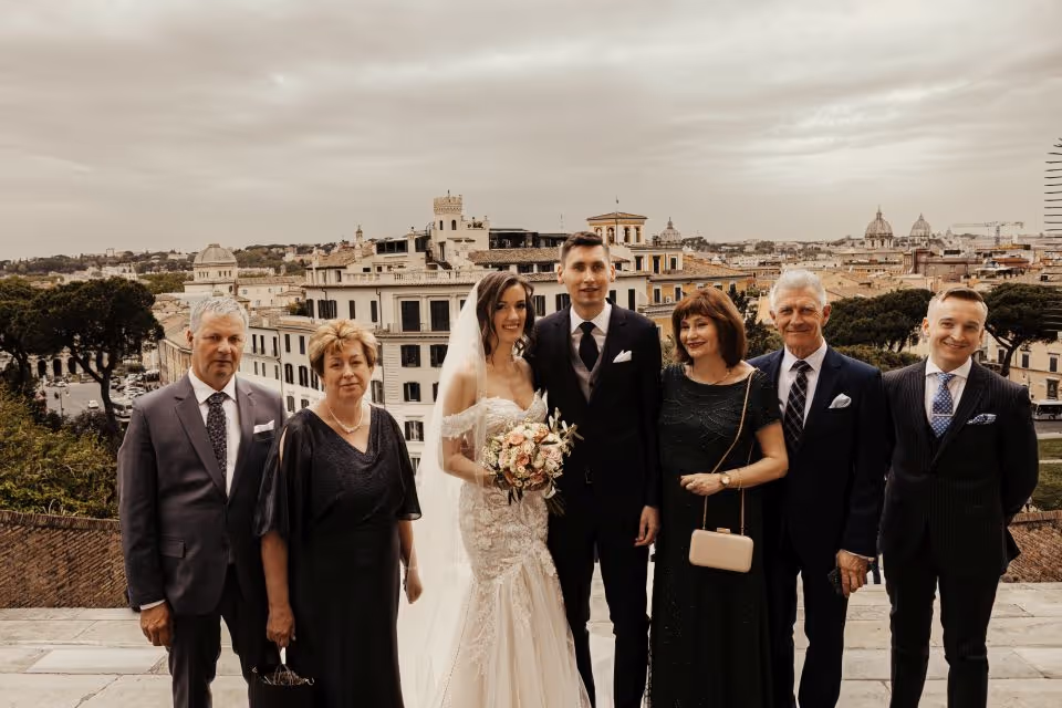 Ślub we Włoszech - Rzym. Zdjęcie nr. 30