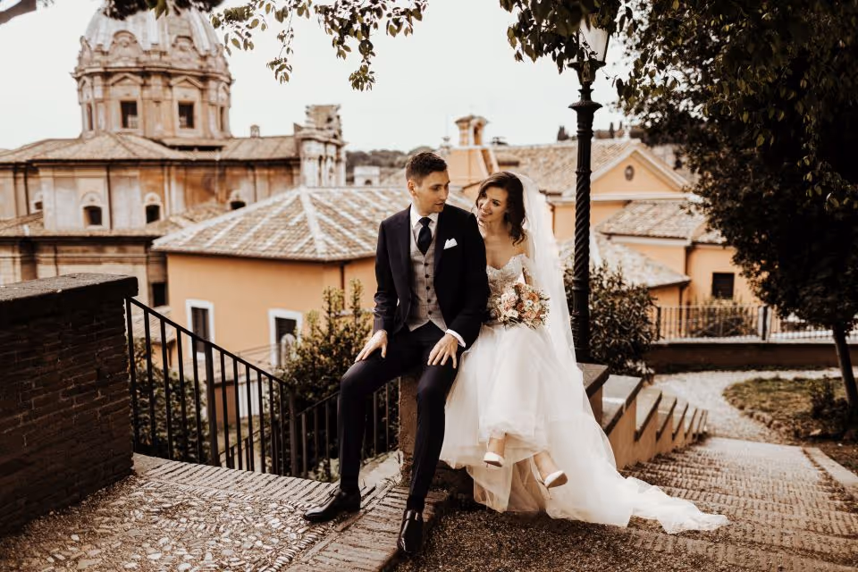 Ślub we Włoszech - Rzym. Zdjęcie nr. 35