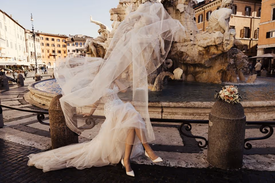 Ślub we Włoszech - Rzym. Zdjęcie nr. 40