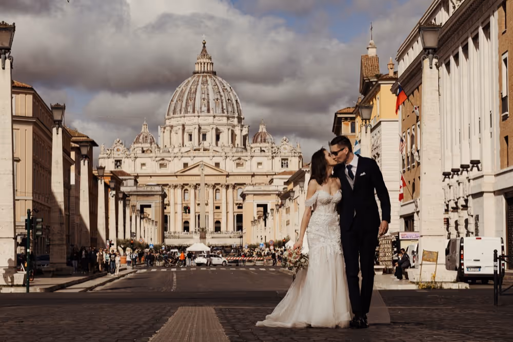 Sylwia & Paweł - Ślub 21.04.2022 w Włochy, Rzym