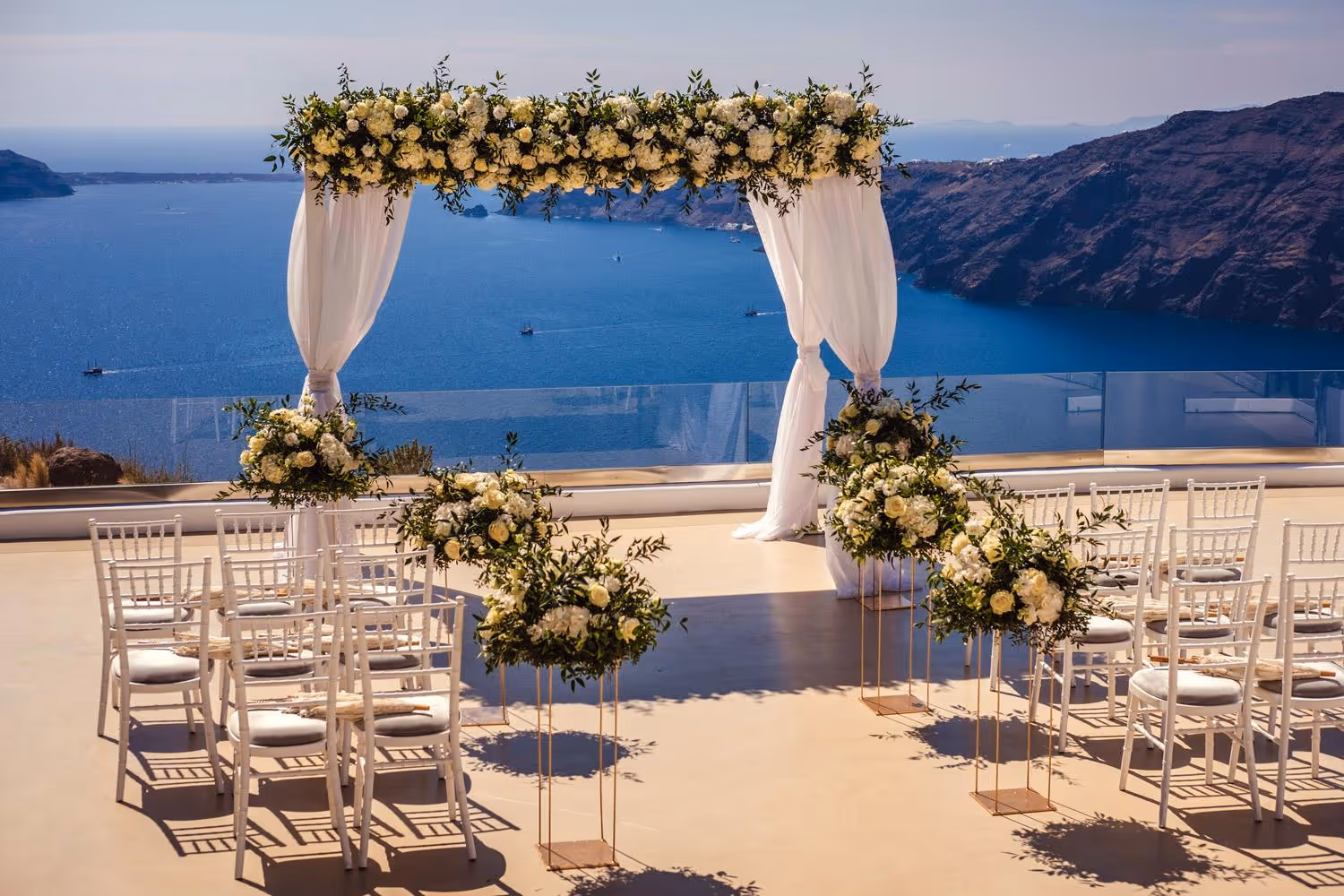 Santorini Taras numer 4