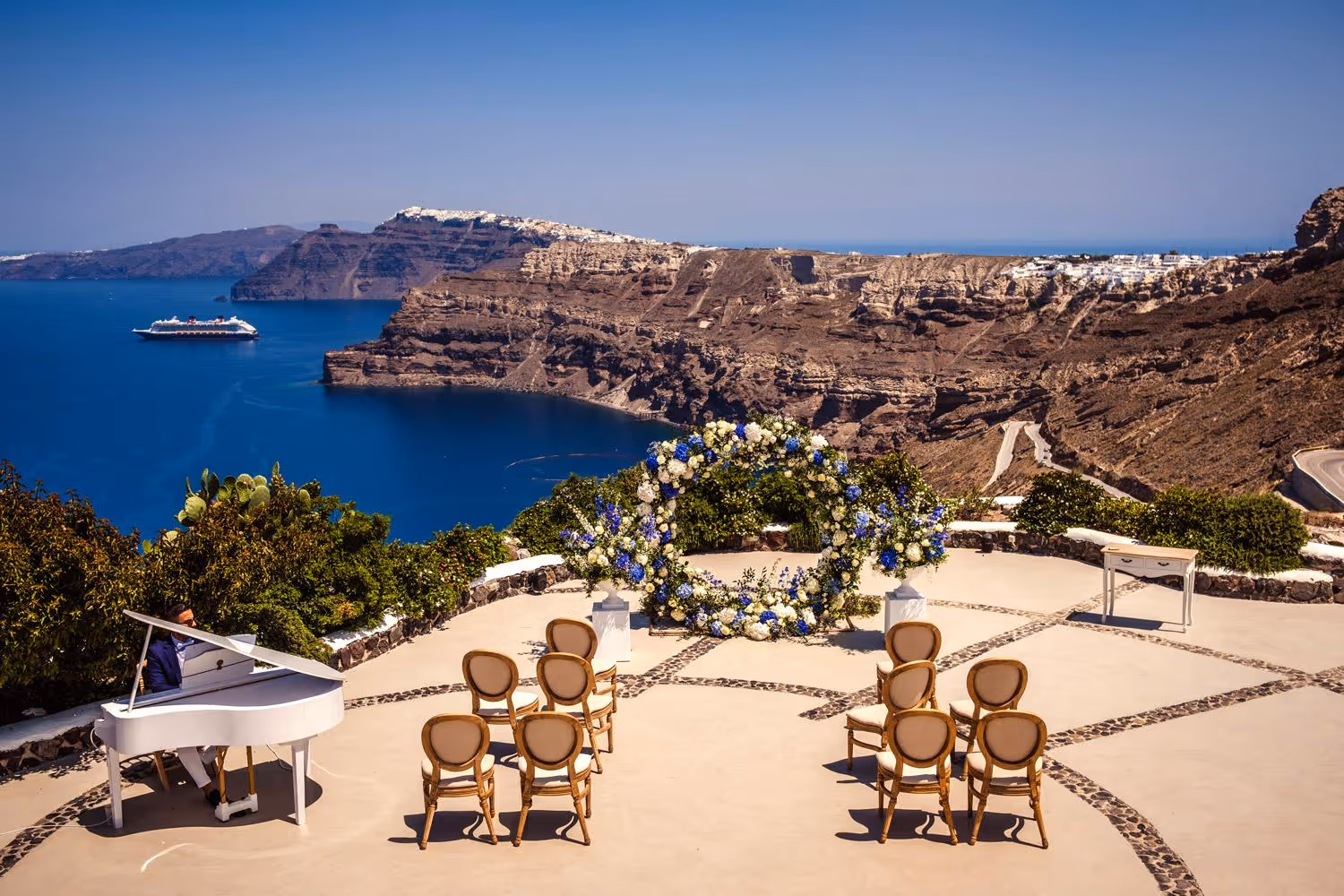 Santorini Taras numer 5