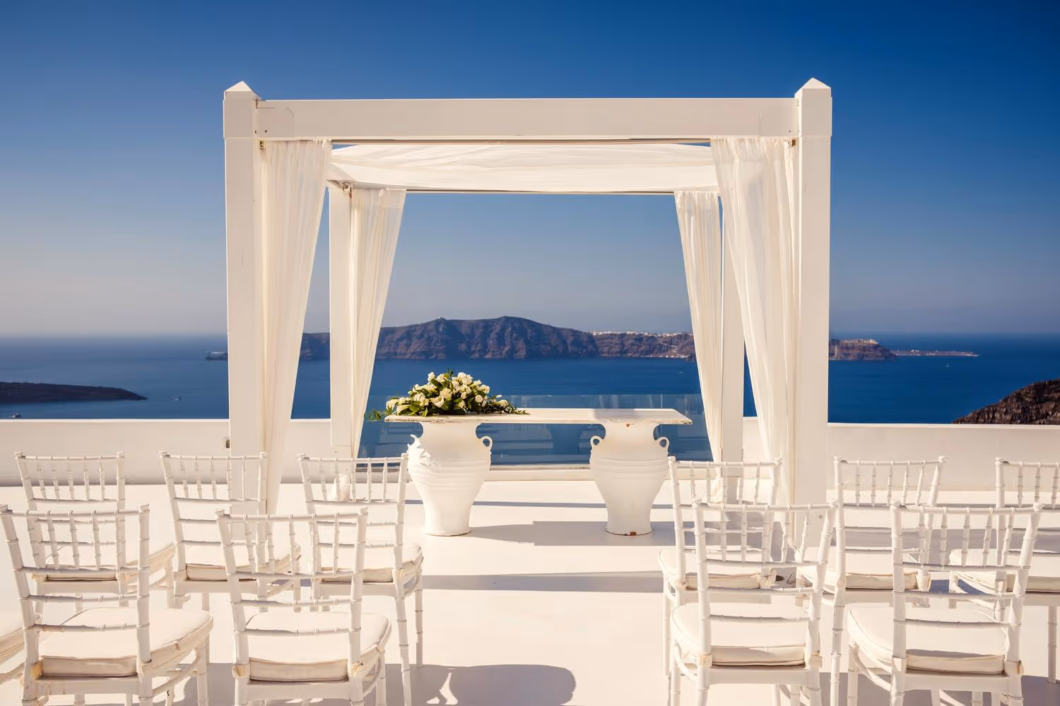 Santorini Taras numer 6