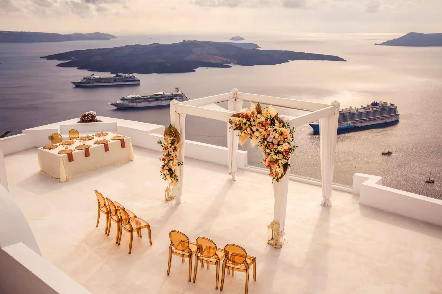 Santorini Taras numer 6