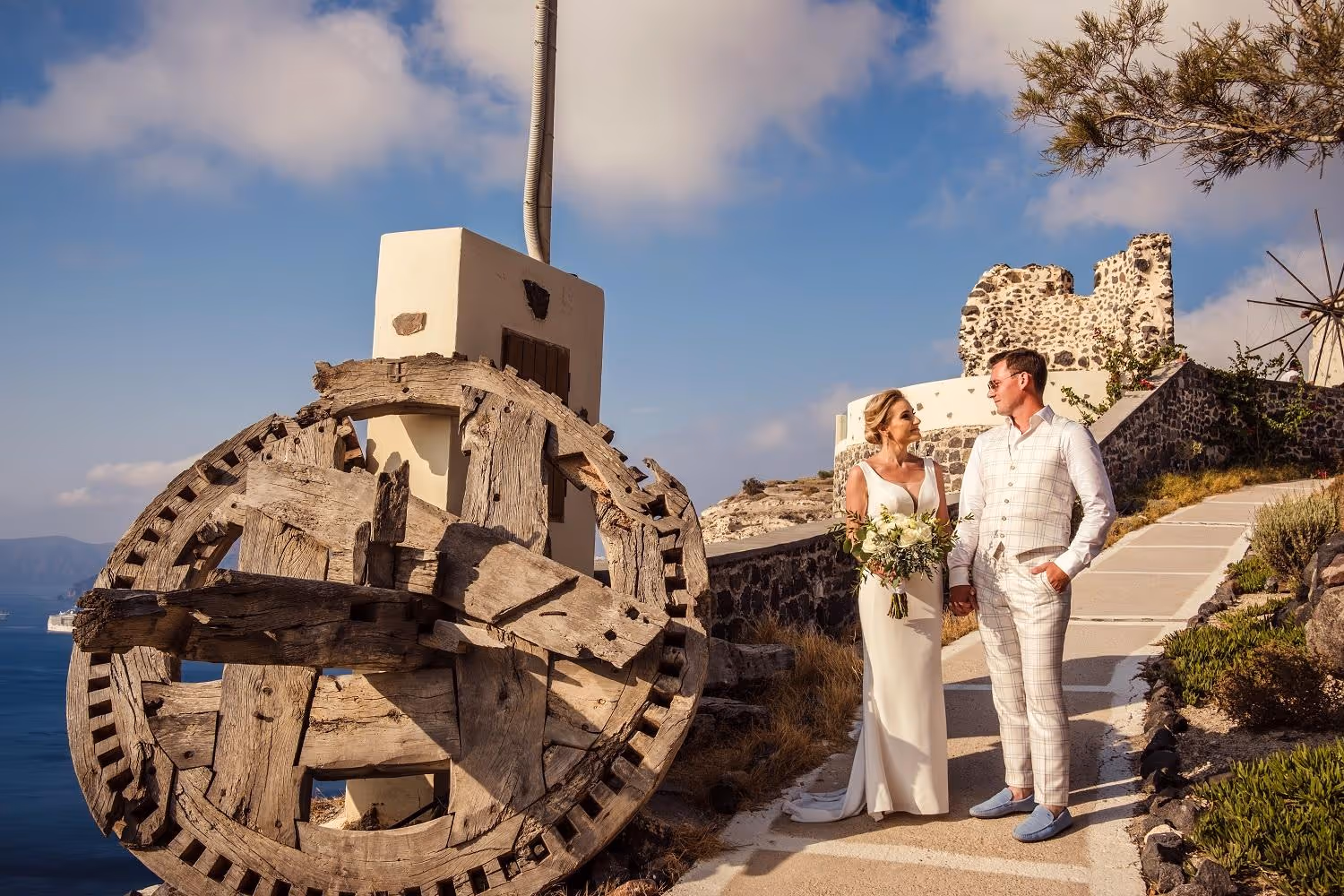 Santorini Taras numer 8