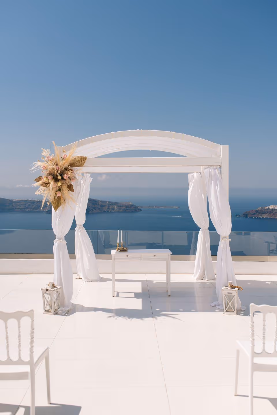 Santorini Taras numer 9