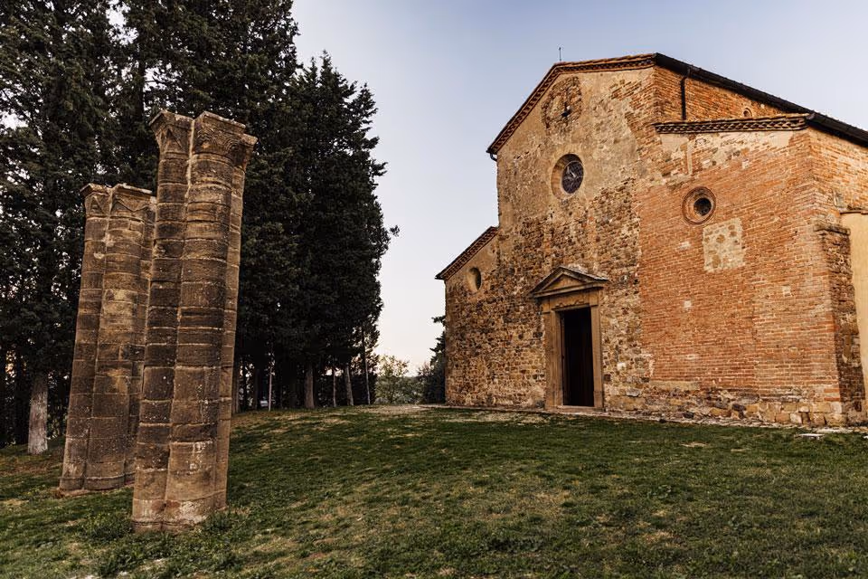 Toskania Kościół 9