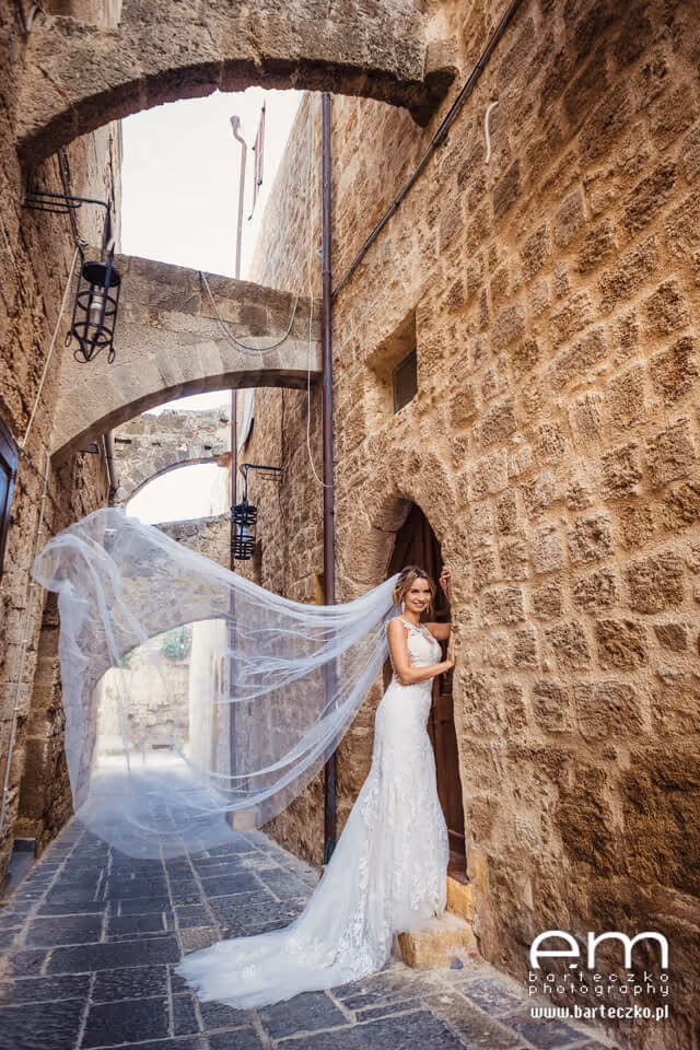 Ślub w Grecji - Rodos. Zdjęcie nr. 38