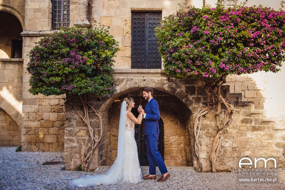 Ślub w Grecji - Rodos. Zdjęcie nr. 41