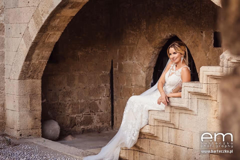 Ślub w Grecji - Rodos. Zdjęcie nr. 42