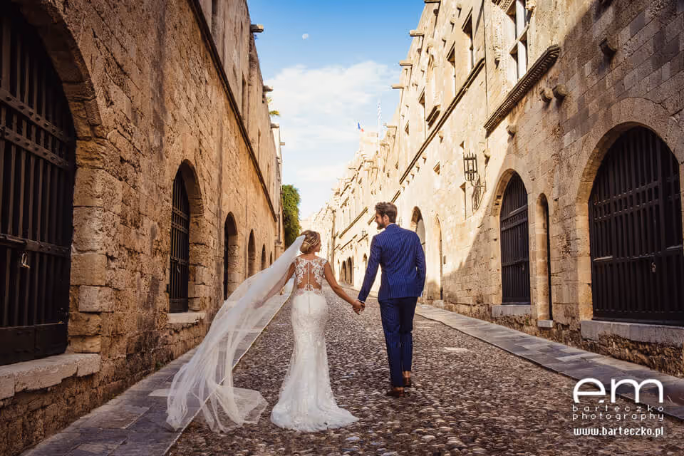 Ślub w Grecji - Rodos. Zdjęcie nr. 44